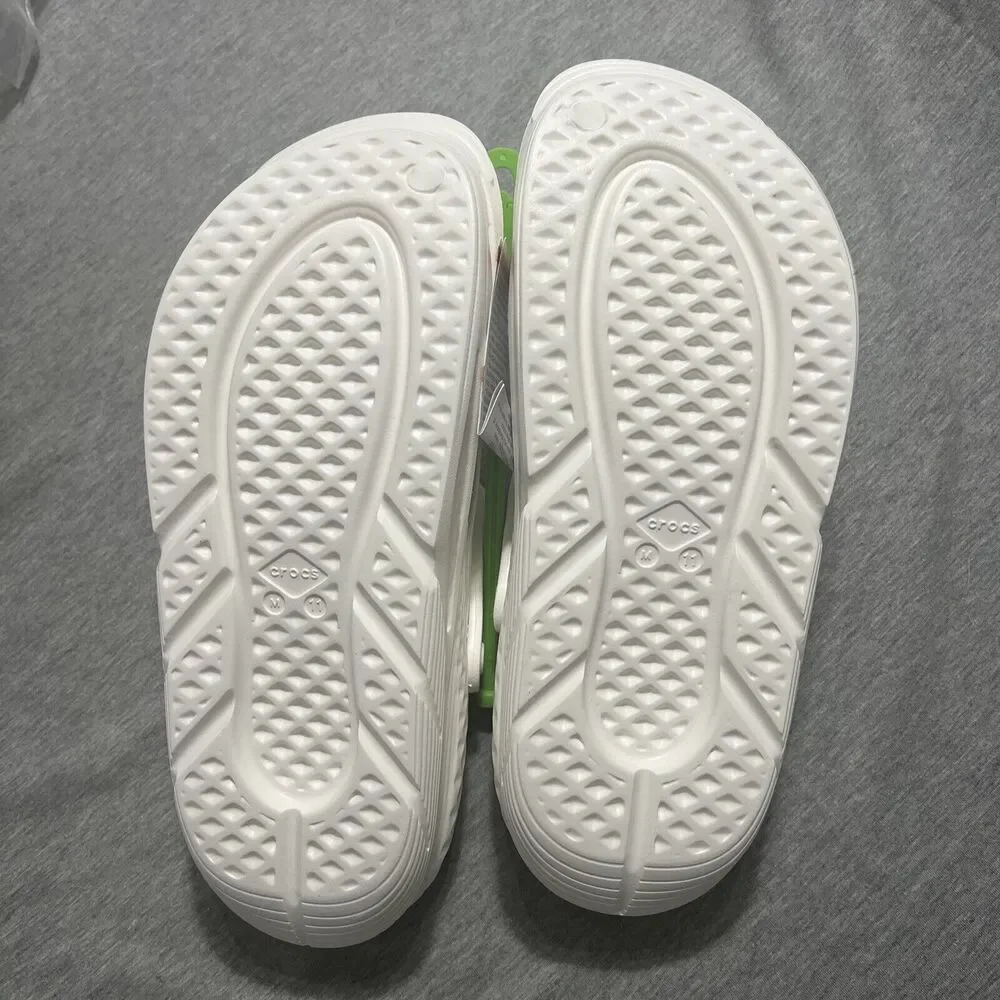 NWT Crocs Off Grid Clog - White Mens 11 Streetwear Comfort Shoes